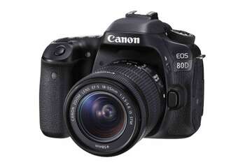 Canon EOS 80D DSLR Camera with EF-S 18-55mm f/3.5-5.6 IS STM Lens
