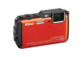 Nikon COOLPIX AW120 Waterproof Digital Camera Orange
