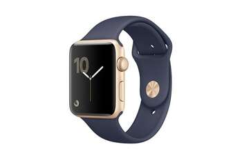 Apple Watch Series 2 42mm Gold Aluminum Case with Midnight Blue Sport Band (MQ152)