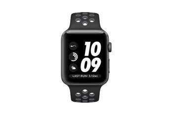 Apple Watch Series 2 38mm Nike+ Space Gray Aluminum Case Black Cool Gray Sport Band MNYX2