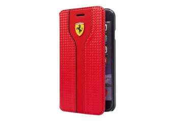 Ferrari Booktype Carbon Red Iphone 6/6s