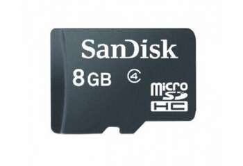 SanDisk microSDHC Card 8Gb