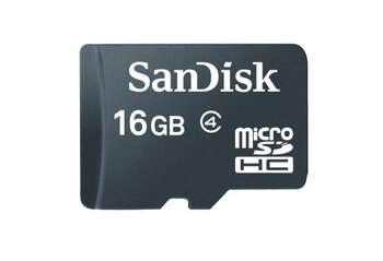SanDisk microSDHC Card 16Gb