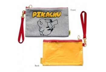Pokemon Pikachu Flat Pouch large(210x150mm) Poke-544A
