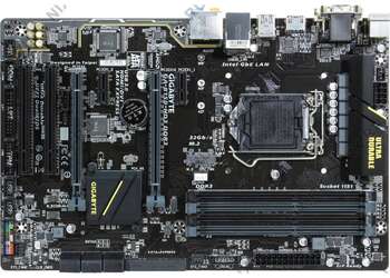 GIGABYTE GA-H170-HD3 Motherboard (intel H170/LGA1150/ 4xDDR3-1866/ HDMI/ LAN/ 4 SATA/ 6 USB/ PCI-e)