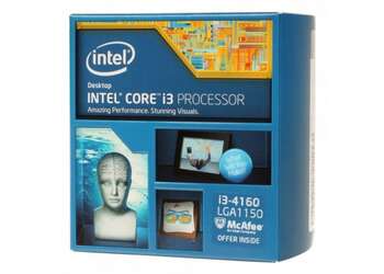 Intel® Core™ i3-4160 Processor (3M Cache, up to 3.60 GHz, LGA1150)