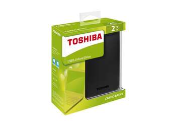 TOSHIBA 2TB Canvio Basics Portable Hard Drive USB 3.0