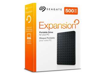Seagate Expansion 500GB Hard Drive USB 3.0 [STEA500400]