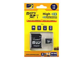 MicroSD TwinMOS 16GB [FCDAGBU-CLASS 10]