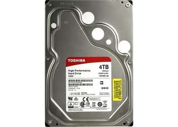 TOSHIBA 4TB (HDWE140) 7200 RPM 128MB Cache SATA 6.0Gb/s 3.5" Internal Hard Drive