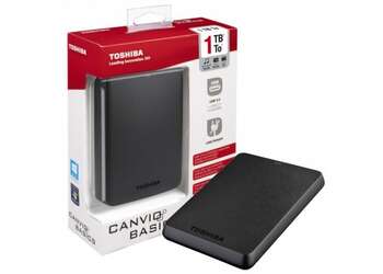 TOSHIBA 1TB Canvio Basics Portable Hard Drive USB 3.0TOSHIBA 1TB Canvio Basics Portable Hard Drive USB 3.0