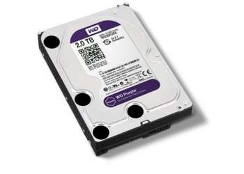 WD Purple 2TB (WD20PURX) 5400 RPM 64MB Cache SATA 6.0Gb/s 3.5" Internal Hard Drive
