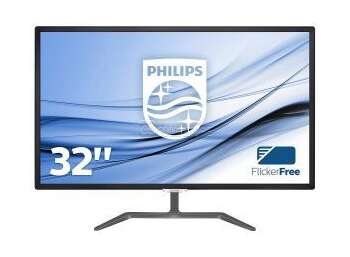Monitor Philips E-Line 31.5 (323E7QDAB/01) (IPS | HDMI | DVI | MHL)