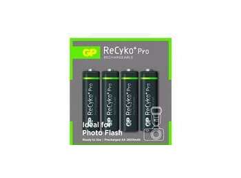 GP Recycko+ Pro Photo Flash batareyaları (2600 mAh)