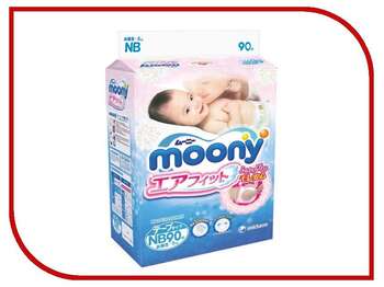 Подгузники Moony (Newborn) 0-5 кг (90 шт.)