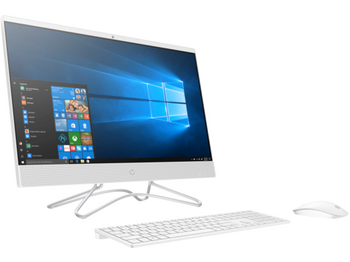 HP 24-f0079ur AiO PC / LCD 23.8 FHD AG LED UWVA ZBD 3-sided / Intel HD Graphics 620 / Core i5-8250U (1.6GHz, quad core) / RAM 4GB DDR4 2400 (1x4GB) / HDD 1TB 7200 / dvdrw / FreeDos 2.0 / White wired USB KB