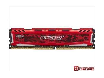 DDR4 Crucial Ballistix Sport LT Red 16 GB DDR4-2400 UDIMM (BLS2K16G4D240FSE)