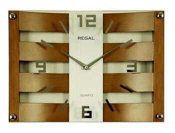 Regal dizayn divar saatı 28112 VS