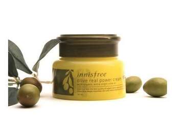 Innisfree Olive Real Power - Zeytun tərkibli nəmləndirici krem