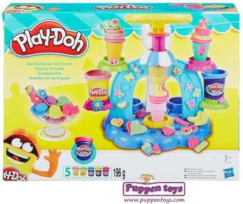 Play-Doh Eismaschine Hasbro Knete Spielzeug Kinder Modellieren kreativ