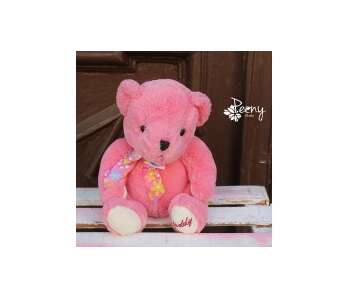 Bear Teddy pink yumşaq oyuncaq