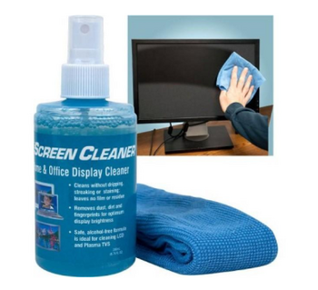 LCD CLEANING SCREEN