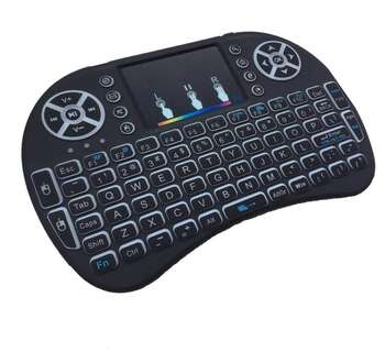 XBOSS i8 Mini Şunursuz 7 Rəng işıqlı klaviatura