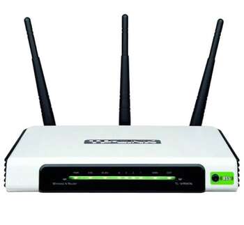 Tp-link router TL-WR940N 3 antena 300mbps 4 port fiber optic