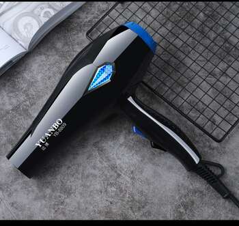 Yuanbo Hair Dryer and Diffuser for Curly Hair 2 Speed 3 Heat Settings Hair Dryer and Brush Set  4  se4f d4