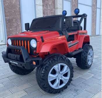 Uşaq maşını Jeep 4x4 qırmızı