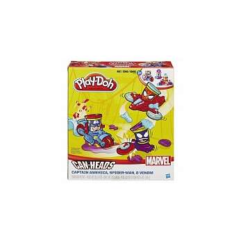 Play-Doh Marvel Can Heads Vehicle