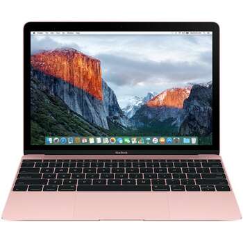Apple MacBook - Intel Core M 1.1 GHz,12 Inch, 256GB, 8GB, Rose Gold - MMGL2