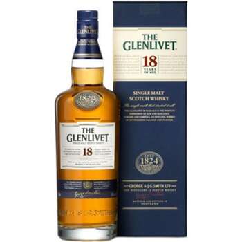 The Glenlivet 18 years with box gift box 0.7L