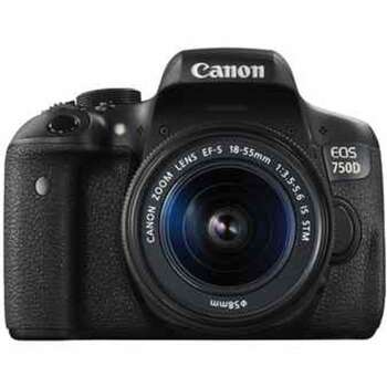 CANON EOS 750D KIT WITH 18-55MM IS STM LENS