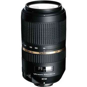 TAMRON SP 70-300MM F/4-5.6 DI VC USD TELEPHOTO ZOOM LENS FOR CANON