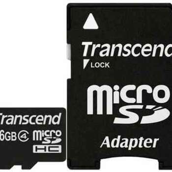 TRANSCEND 16GB MICROSDHC MEMORY CARD (CLASS 4) TS16GUSDHC4