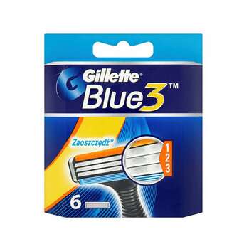 Gillette Blue3 Zapaska 6li