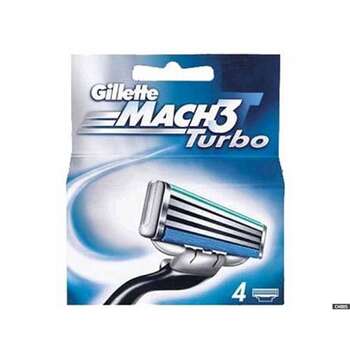 Gillette Mach3 Turbo 4li