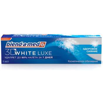 Blend-A-Med 75ml 3d White Luxe Zdorovoe Siyanie