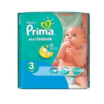 Pampers Prima N3 5-9Kq Junior 29-Lu