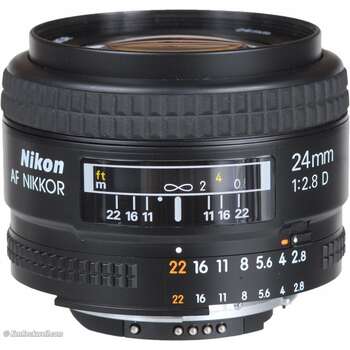 Nikon AF NIKKOR 20mm F/2.8D Lens