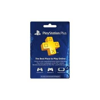 Sony PlayStation Plus 1 Year Membership Subscription Card