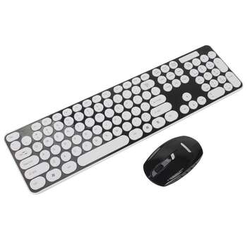 10pcs lots HK3960 2 4GHz 104 Key Wireless Keyboard And Optical Gaming Mouse Combo Kit For