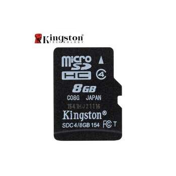 8Gb Micro yaddaş kartı Kingston