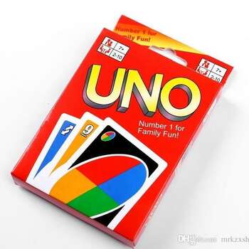 UNO card for 2-10 person,108 ed