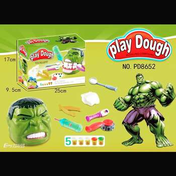 Hulk Play Dough