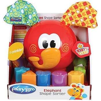 PLAYGRO Sorter elephant Toy Box