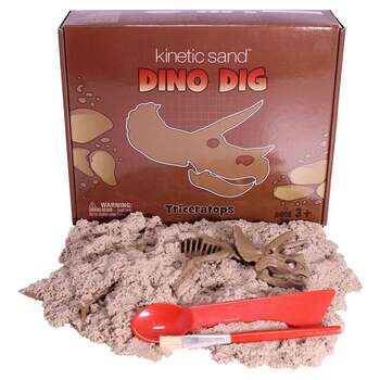 KINETIC SAND DINO DIG TRICERATOPS