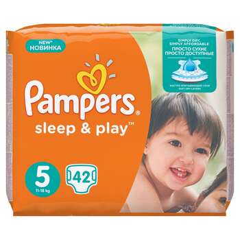 Pampers Подгузники Sleep & Play Junior