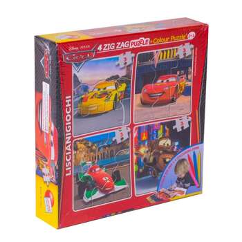 4 Zig Zag Puzzle Disney cars